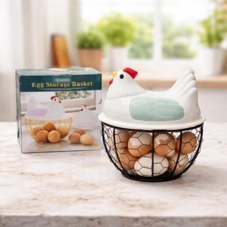 Egg storage basket